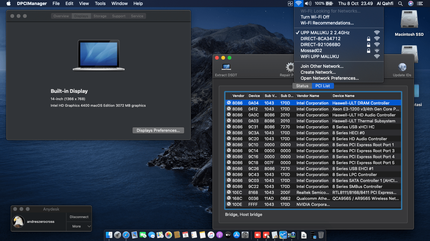 Asus A455LD WX110D 2nd [Haswell   Intel HD 4400]   OpenCore 2